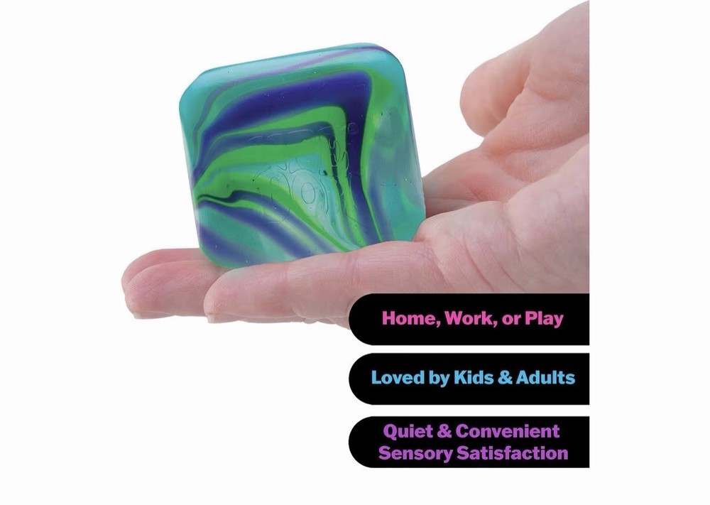 NWT NeeDoh Nice Cube Swirl Random Color