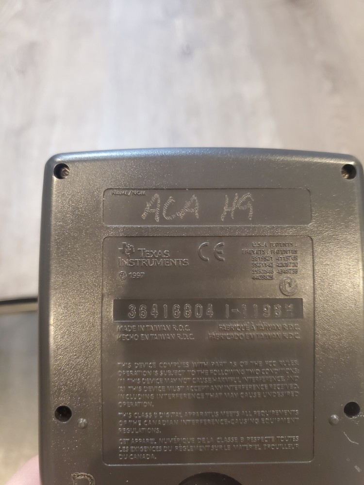 Texas Instruments TI-83 Calculator Tested and Working
