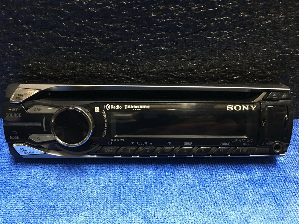 sony cdx-gt710hd faceplate