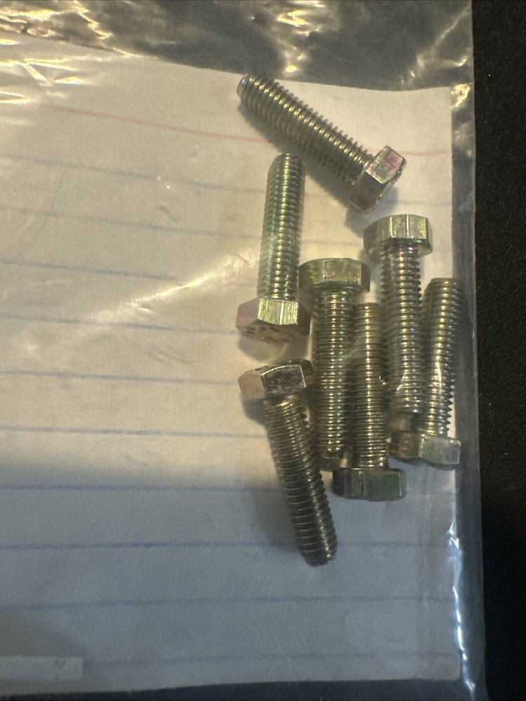 207152044 Hex Cap Screws Qty 7 NOS, (A16)