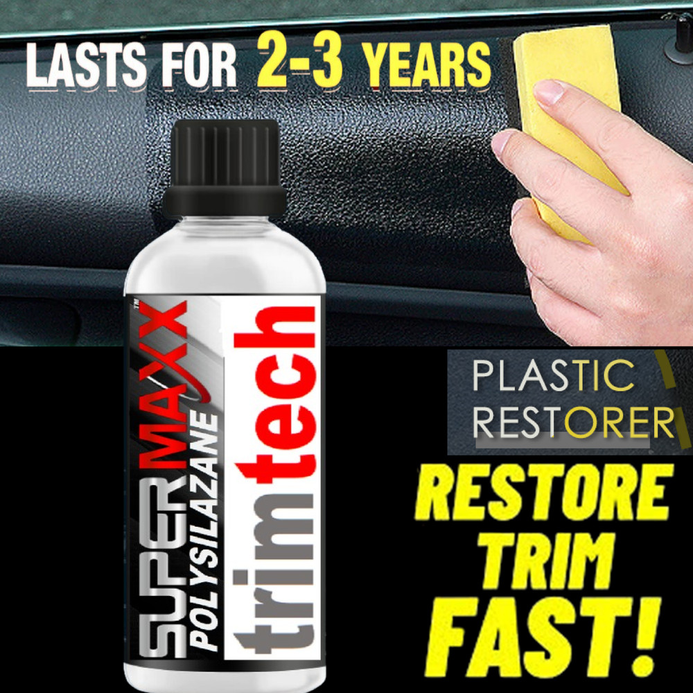 CERAMIC CAR COATING CERAMIC TRIM COAT "PLASTIC RUBBER RESTORE & PROTECTION - KIT
