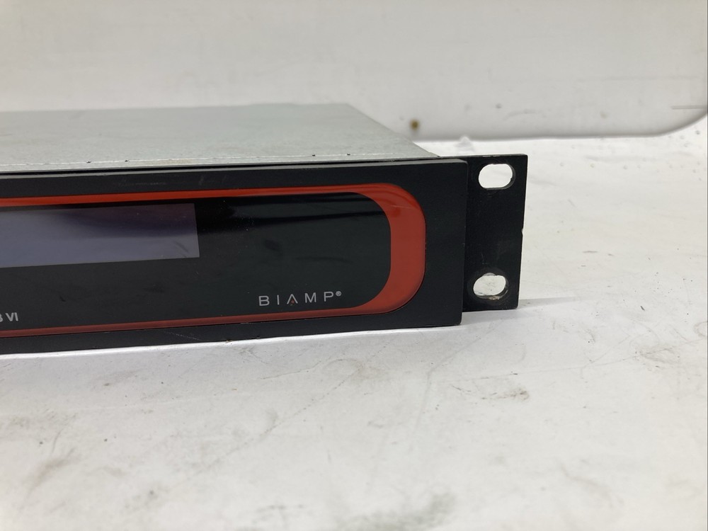 Biamp Systems Tesiraforte AVB VI Digital Audio Signal Processor --POWERS ON--