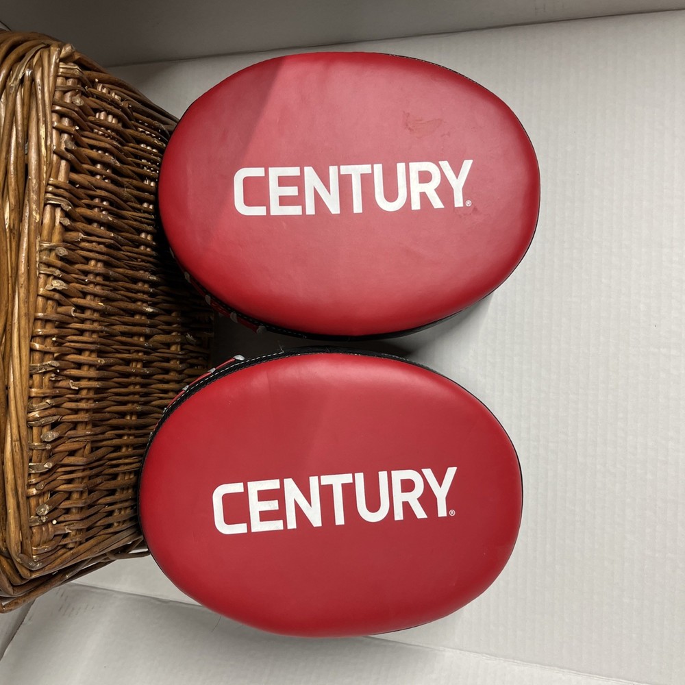 Century Punching mitts (2) red/black