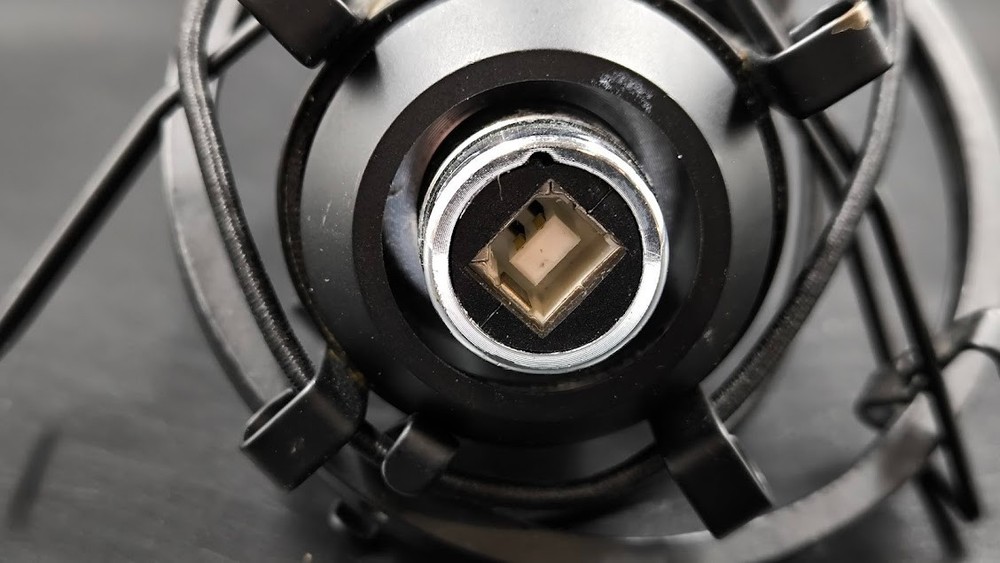 Sandberg Microphone Used Working Black