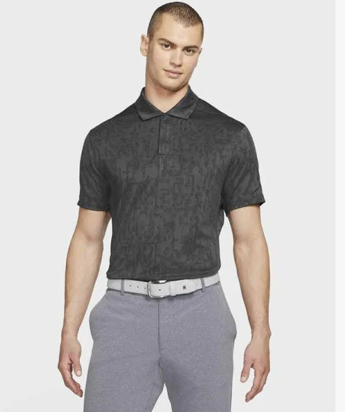 Nike Dri-Fit Mens Tiger Woods ADV Digital Camo Polo Various Sizes CU9528 010