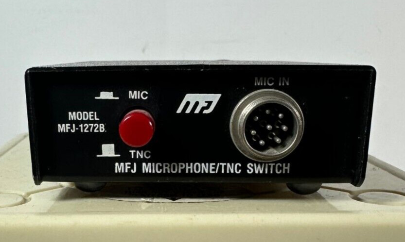 Used TNC-Microphone Switch - Model: MFJ - 1272B