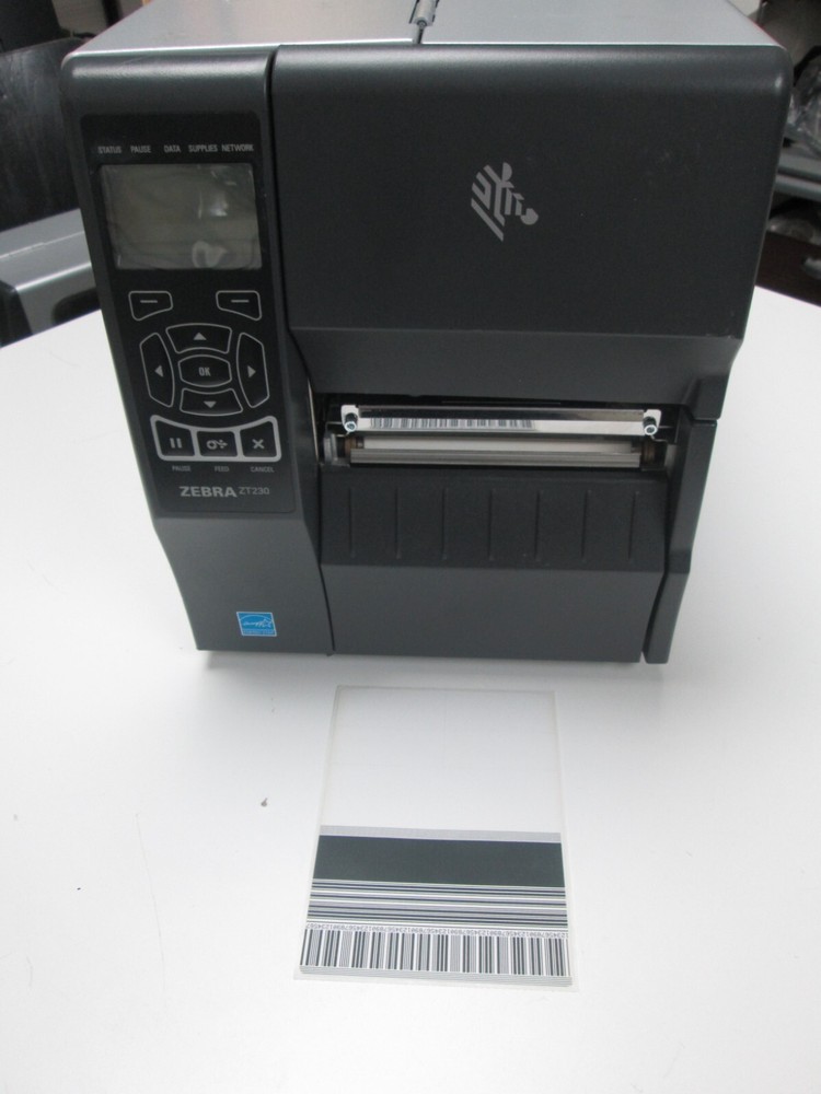 Zebra ZT230 -DIRECT ONLY - Transfer Label Printer Ethernet Network - Great Shape