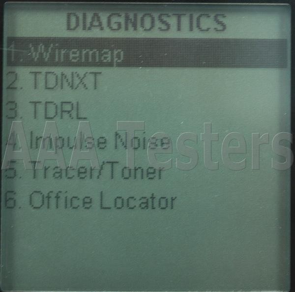 Fluke Microtest OMNIScanner Cat5 Cat5e Cat6 Certifier Tester
