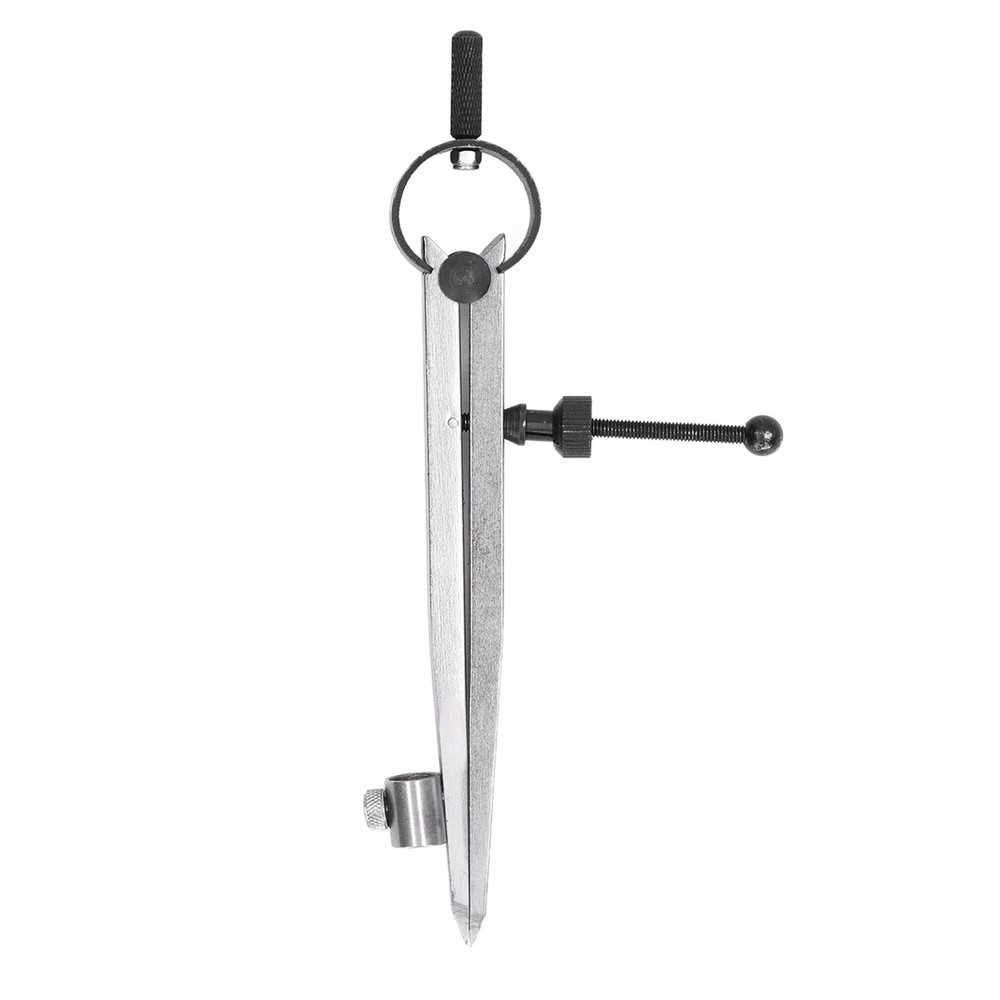 Wing Divider Gauge Carbon Steel Adjustable Angle Lockable Scribing Tool For