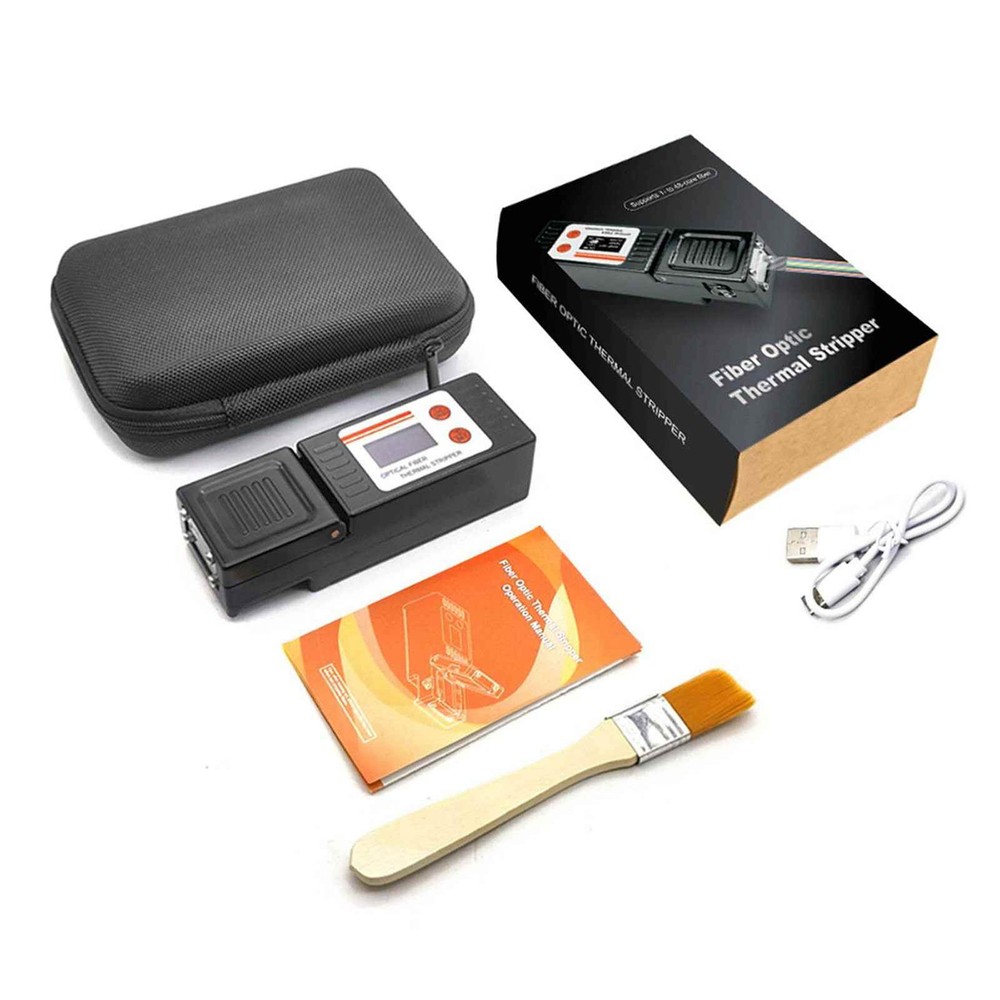 Fiber Optic Thermal Stripper Adjustable Temperature Automatic Optical Fiber NEW