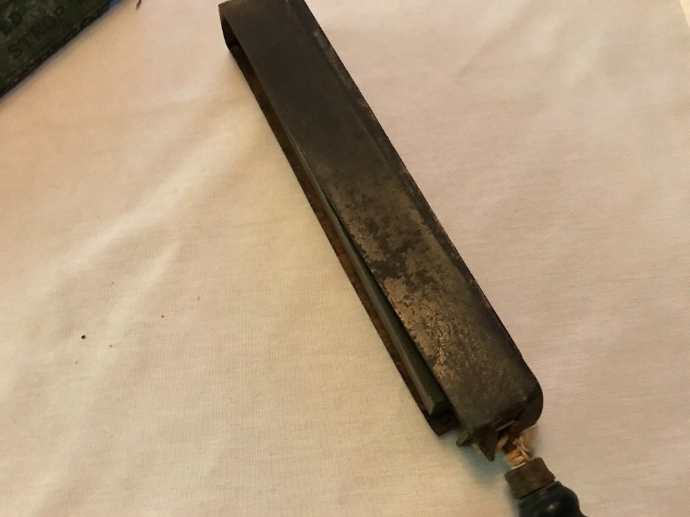 Vintage Improved Combination Razor Strop In Original Box