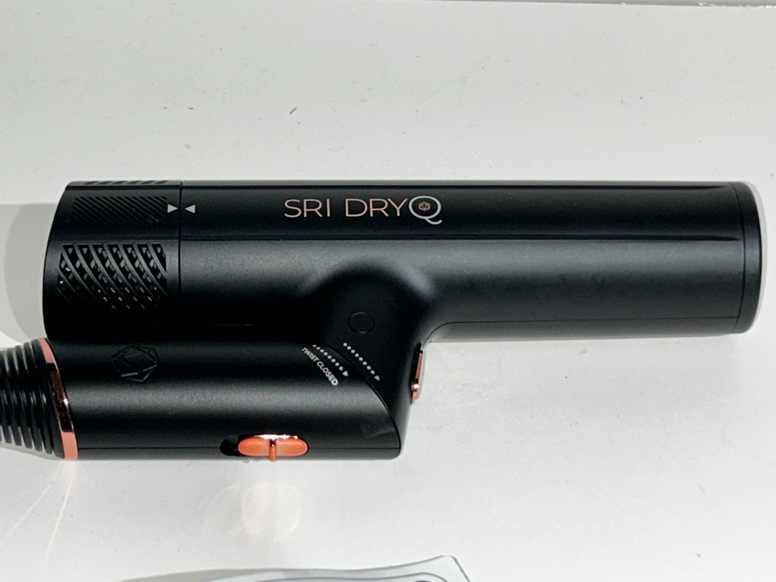 SRILabsDryQ Hair Dryer Lightweight Foldable Powerful Quiet Infrared & Ionic Tech