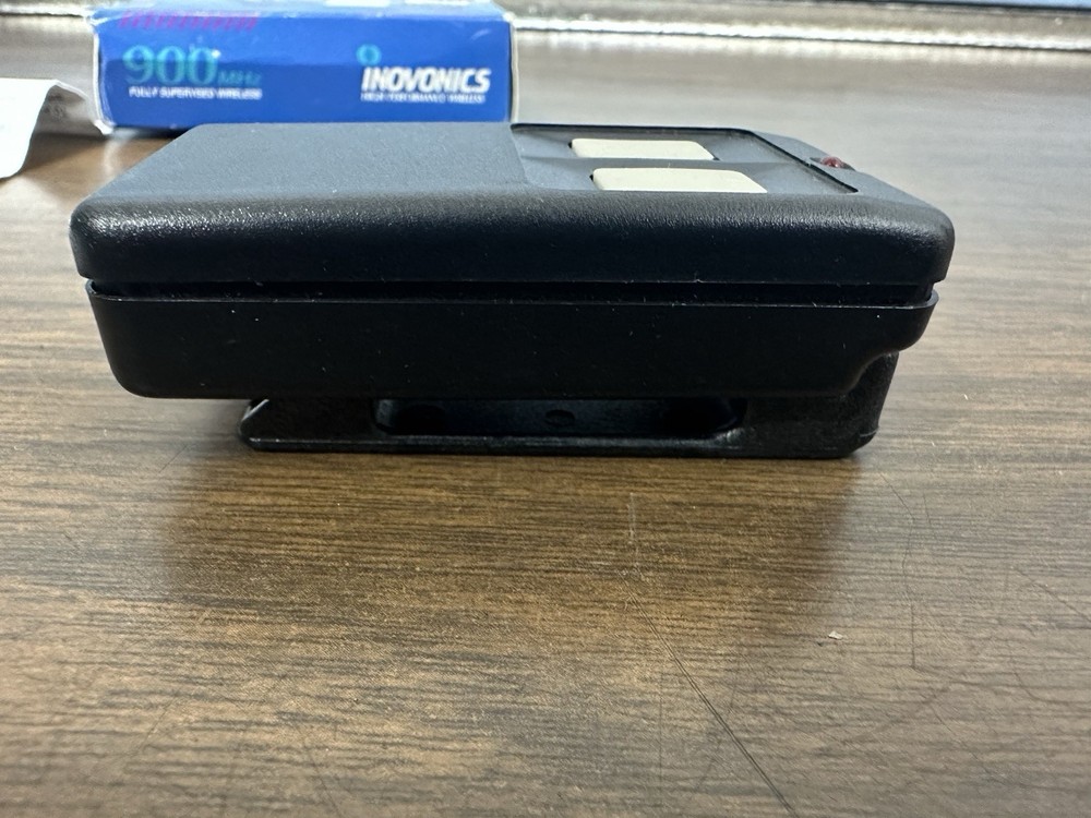 Inovonics FA205D Double-Button Belt Clip Transmitter