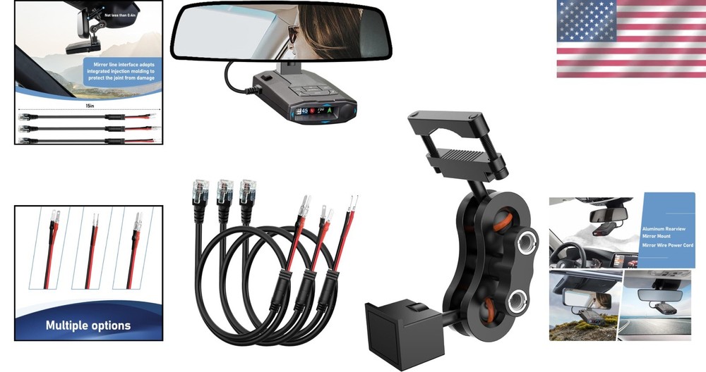 Sturdy Bracket for Escort & Beltronics Radar Detectors