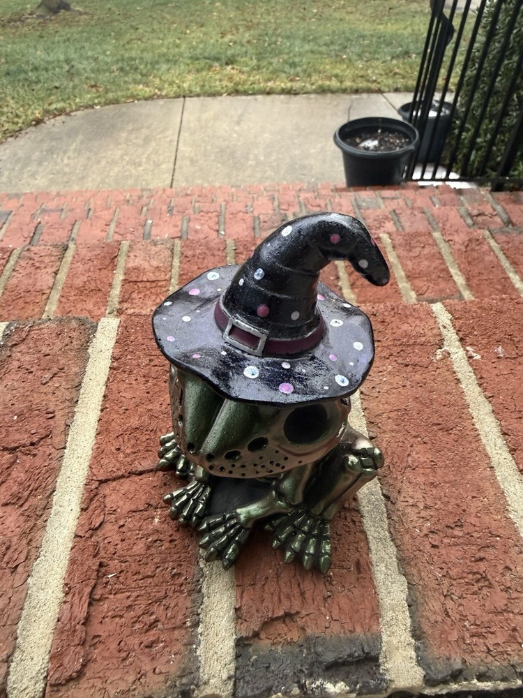 Handmade Garden Frog