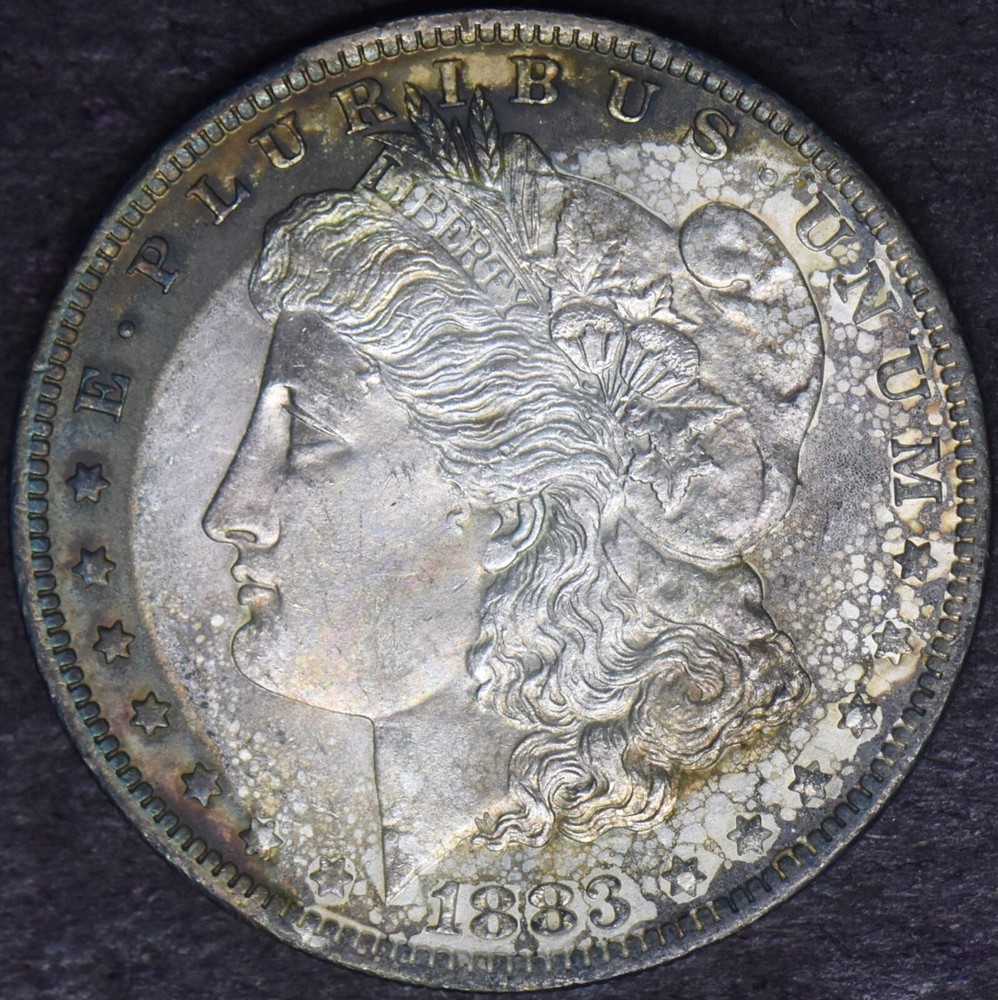1883-O Morgan Silver Dollar - Higher Grade & Toned - ✪COINGIANTS✪