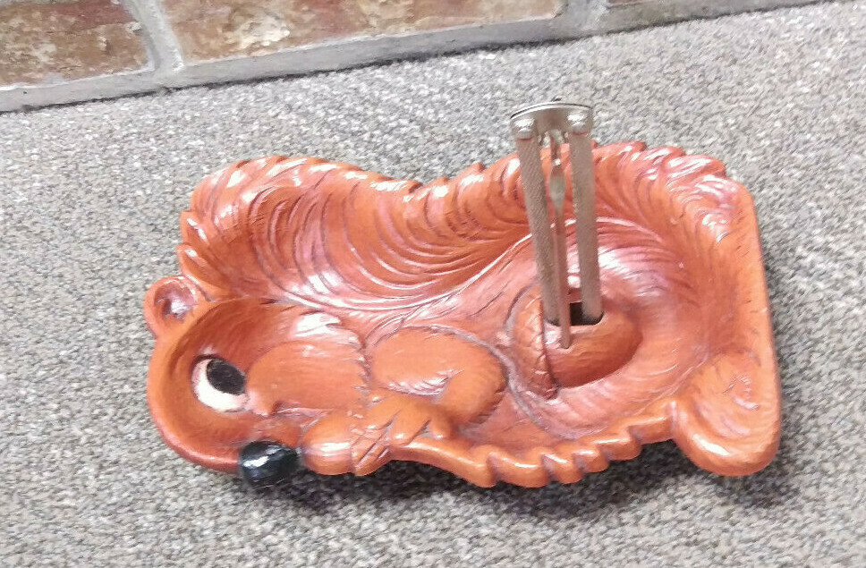 Squirrel Nut Bowl w/ Nutcracker & 2 picks, Multi Prod USA cute home decor item