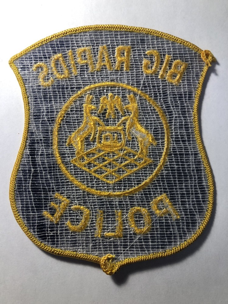 Big Rapids Michigan Police Patch