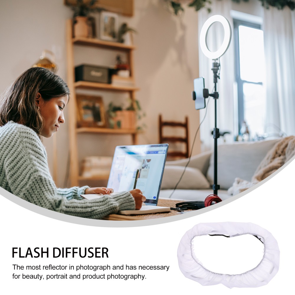 14 Inch Flash Reflector Diffuser Diffuserspeedlight Ring Difuser