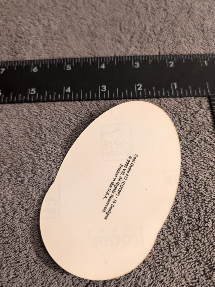 Cool Ovals Vending Machine Sticker 2003 Because I Said So