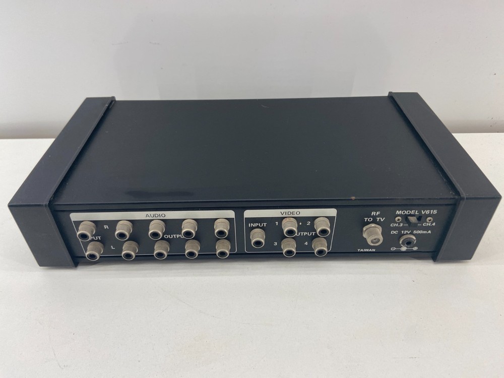 🎛️ Recoton V615 TV/VCR Color Processor, Enhancer & Distribution Amplifier