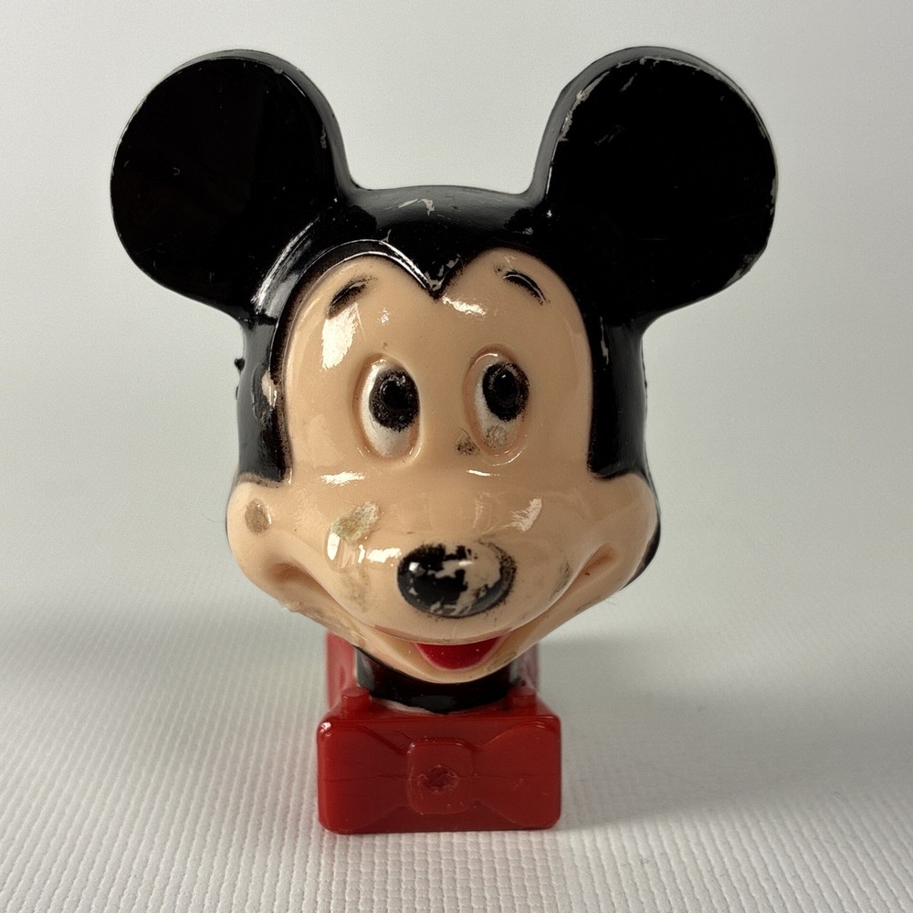 Vintage Mickey Mouse Head Night Light WORKS