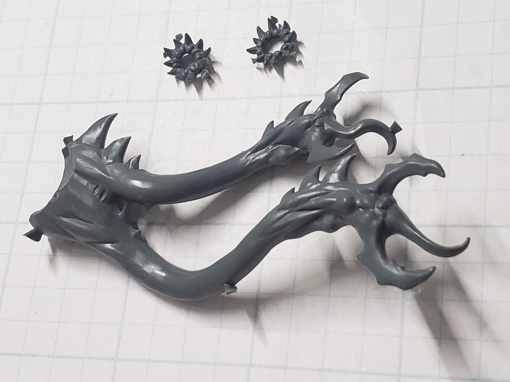 40k Chaos Space Marines Bits Mutaliith Vortex Beast Rear Warp Tenacles #32