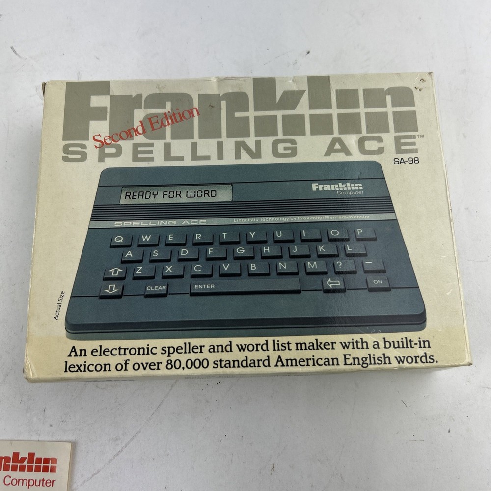 Franklin Spelling Ace Second Edition SA-98 electronic speller