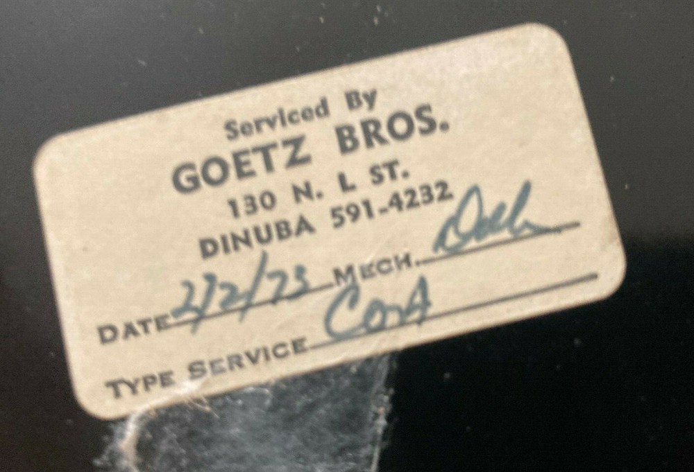 Vintage Hand Cranked Victor Adding Machine 6 Column