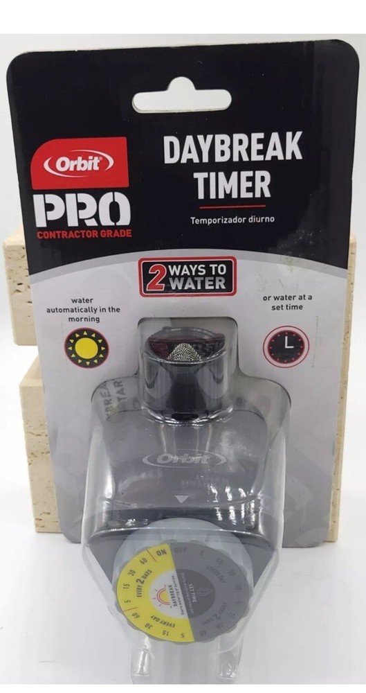 Orbit Pro Contractor Grade Daybreak Timer 2 Ways to Water New