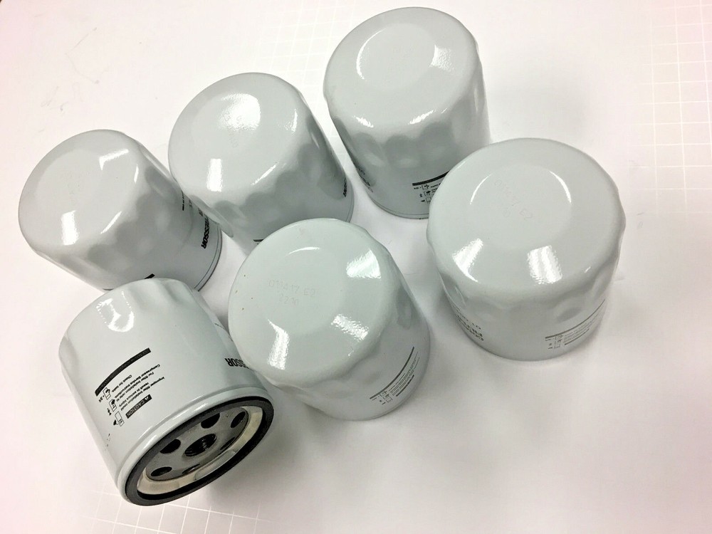6 PACK - REPLACEMENT OIL FILTER FOR QUINCY COMPRESSOR PART # 110814-001