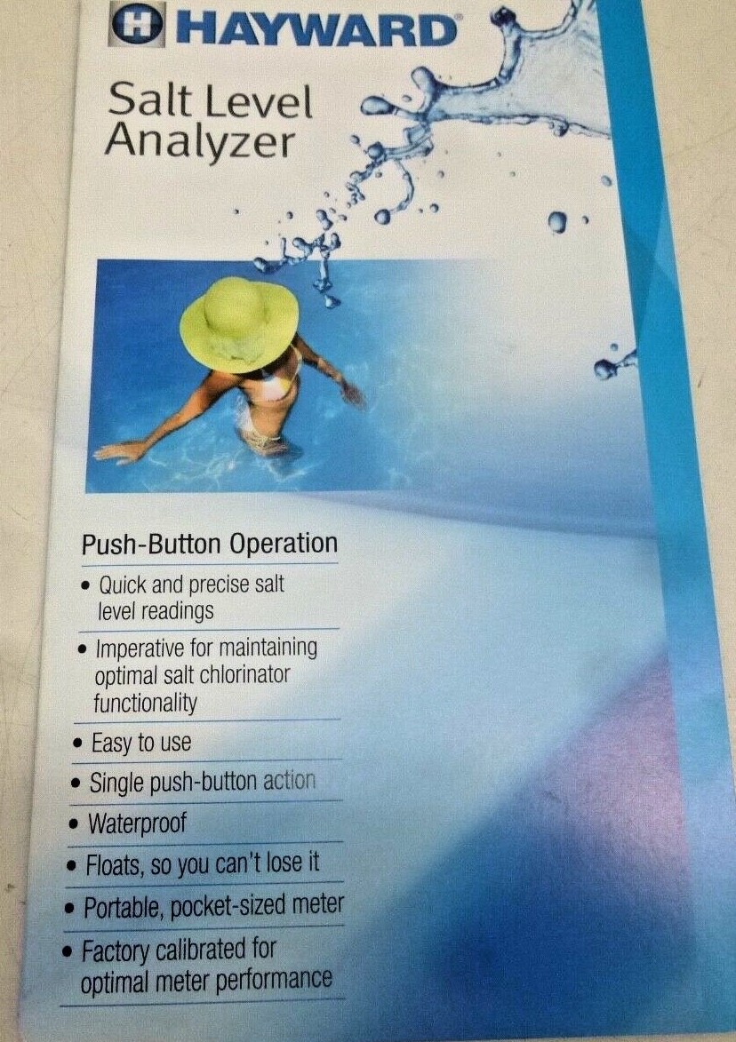 NEW HAYWARD SALT LEVEL ANALYZER, 35462092