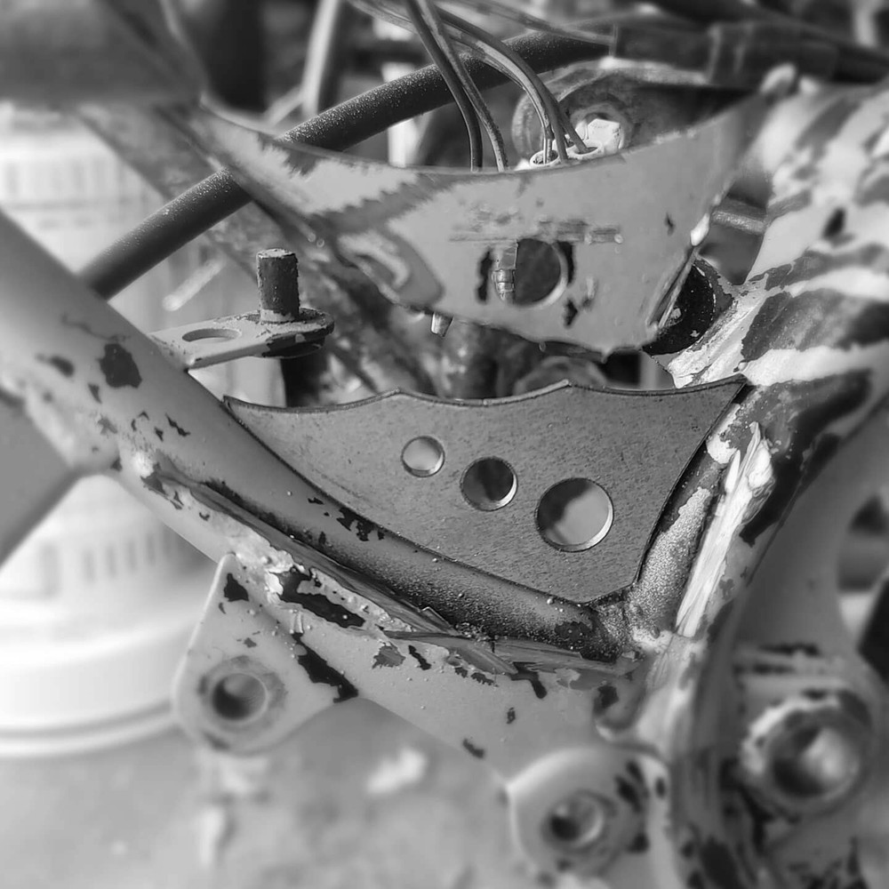Banshee Frame Gusset Kit Yamaha Banshee Gussets
