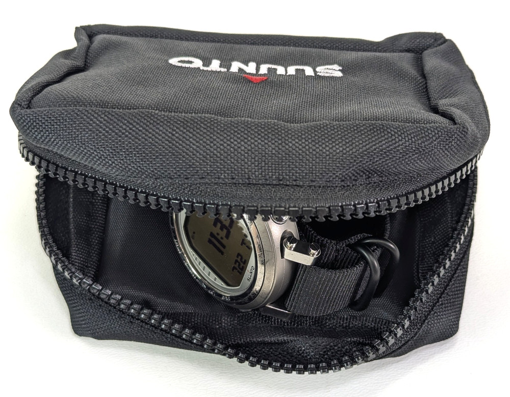 Suunto Soft Bag Padded Pouch Case Scuba Dive Computer Zippered Protector