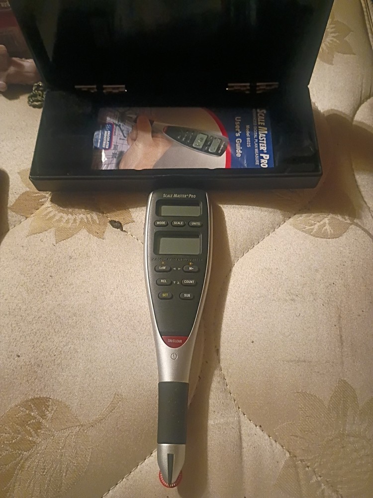 Scale Master Pro Digital Rolling Plan Measure Model 6025 [Working]