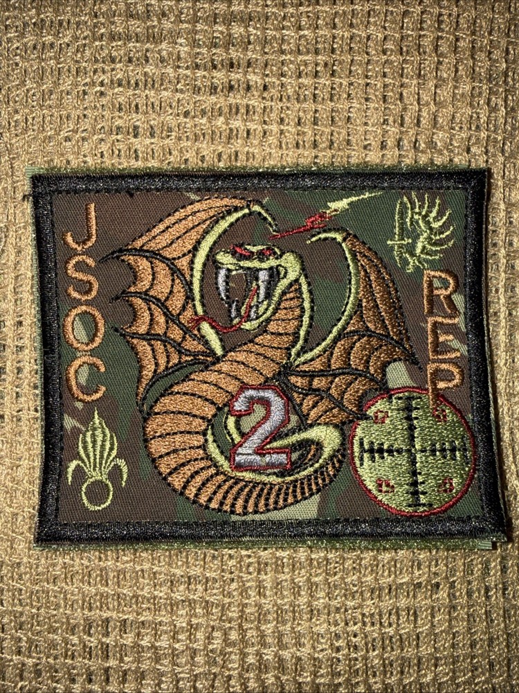 French Foreign Legion 2 Rep JSOC Para Commando Afgan War Patch