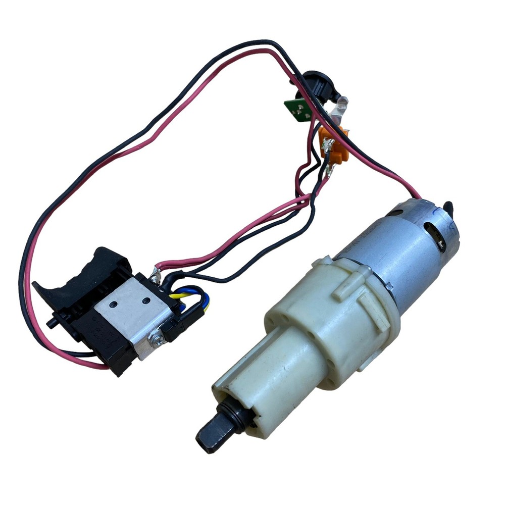 Ryobi P4002 18v Hybrid Drain Auger Replacement Motor / Switch Assembly
