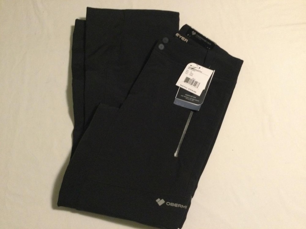 Obermeyer Mens Upslope Softshell Pant, Black, Medium