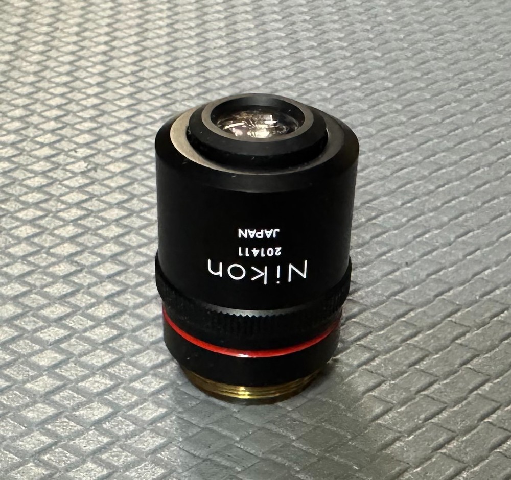 Nikon Plan 4X/0.1 Microscope Objective Lens 160mm