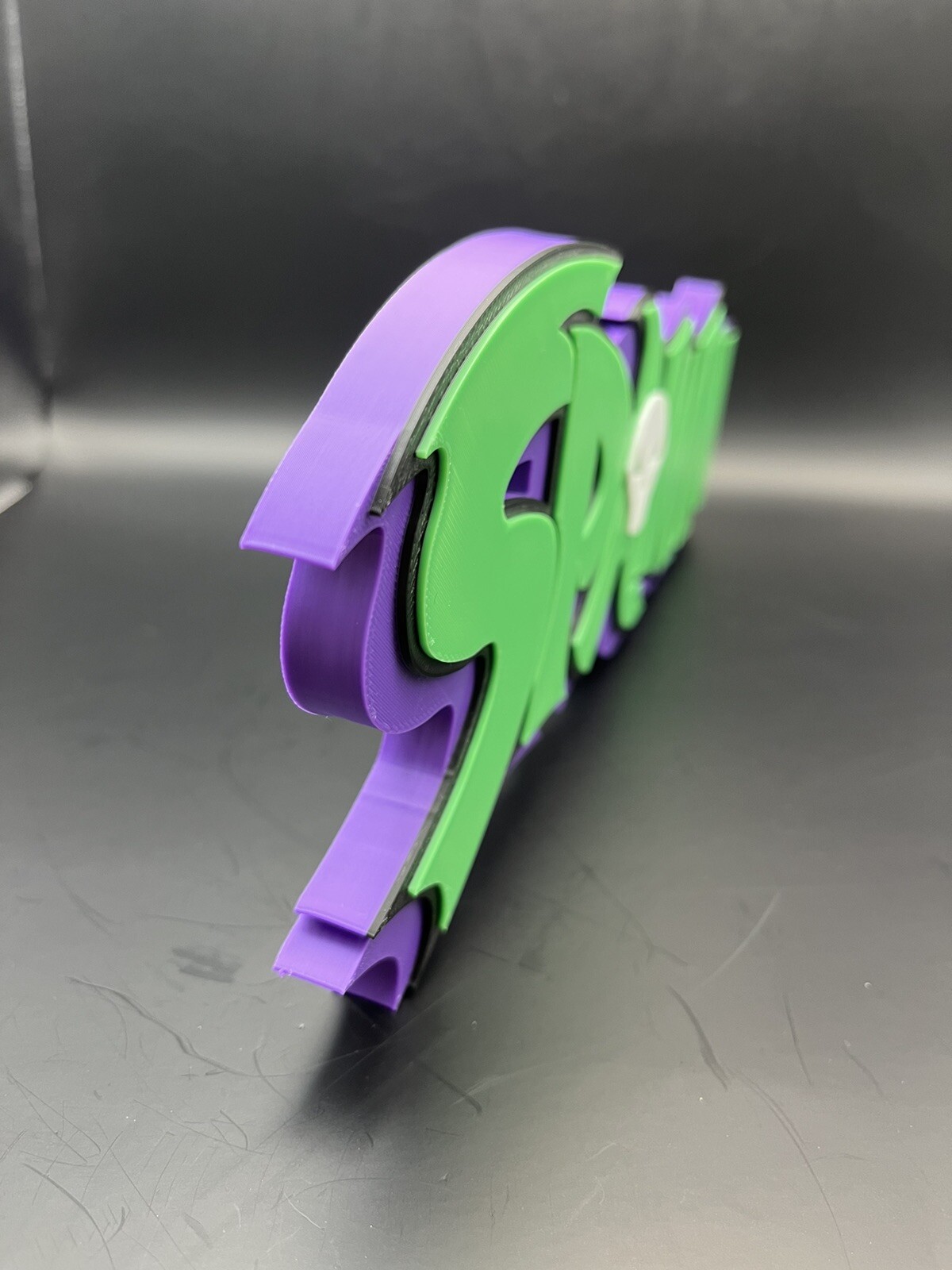 Spawn Logo Sign Display | 3D Wall Desk Shelf Art