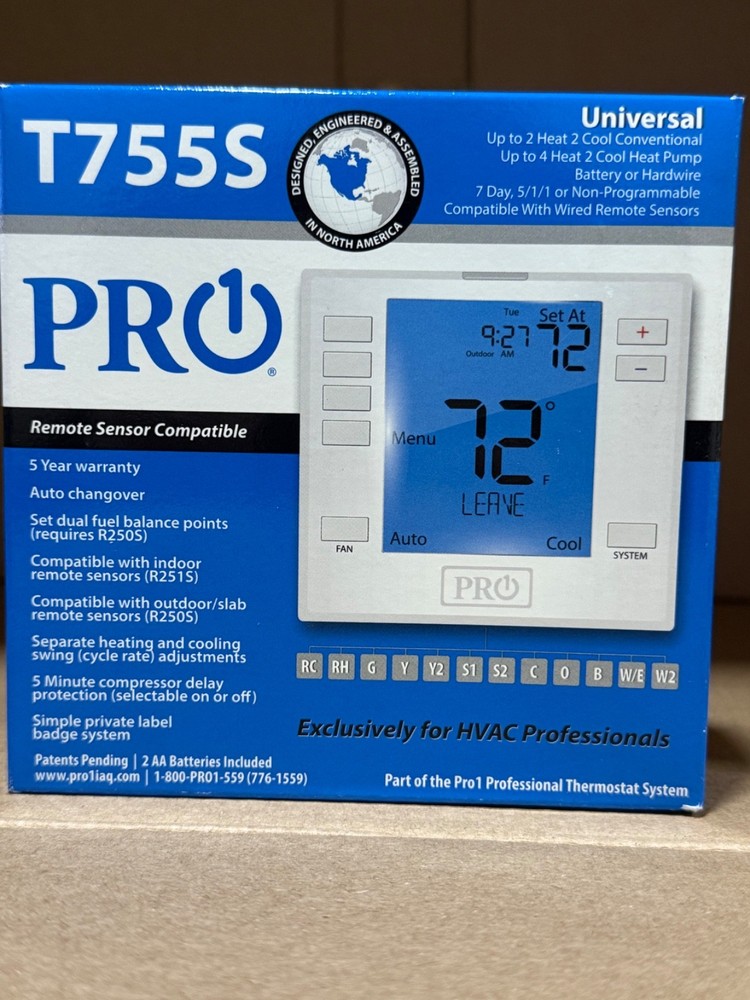 Pro1 T755 Universal Thermostat