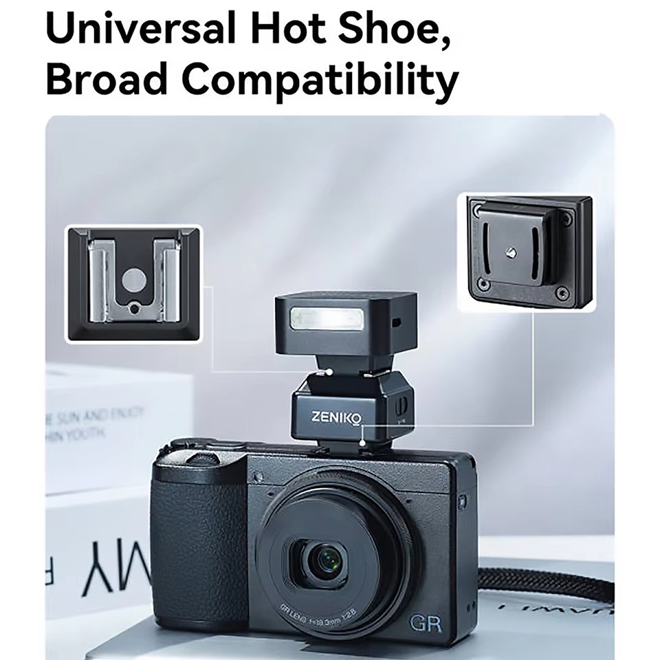 ZENIKO T1 2.4G Wireless Mini Camera Flash Trigger Universal Hot Shoe Trigger New