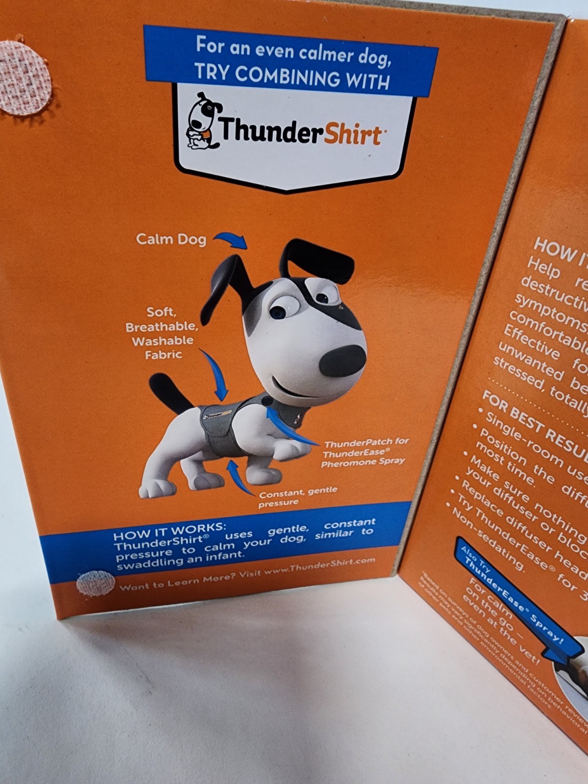 ThunderEase Adaptil Dog Calming Pheromone Plug-In Diffuser Kit 11/2027