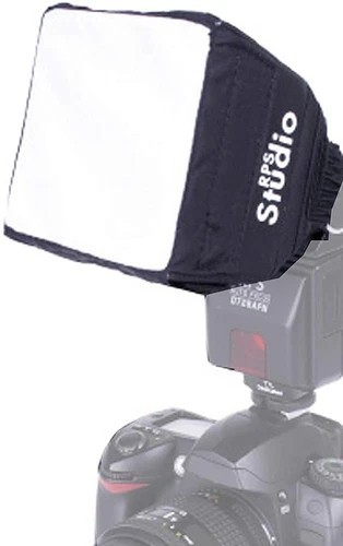 RPS Studio Mini Softbox Photo Flash Diffuser Universal  For Top Mount Flashes