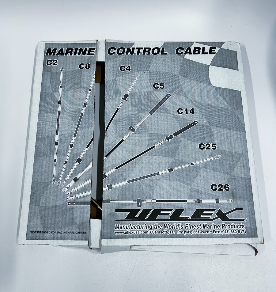 Uflex C36X13, Marine Control Cable - 13ft