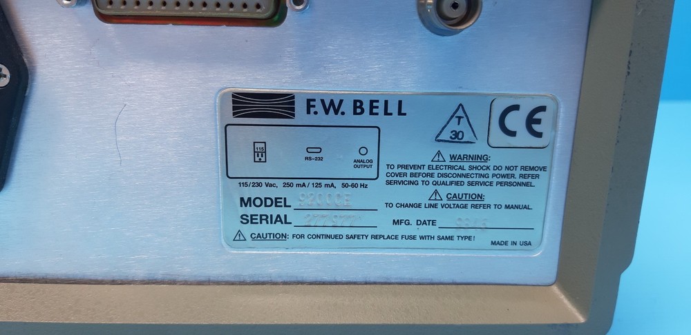 F.W. Bell Model 9200CE Gaussmeter