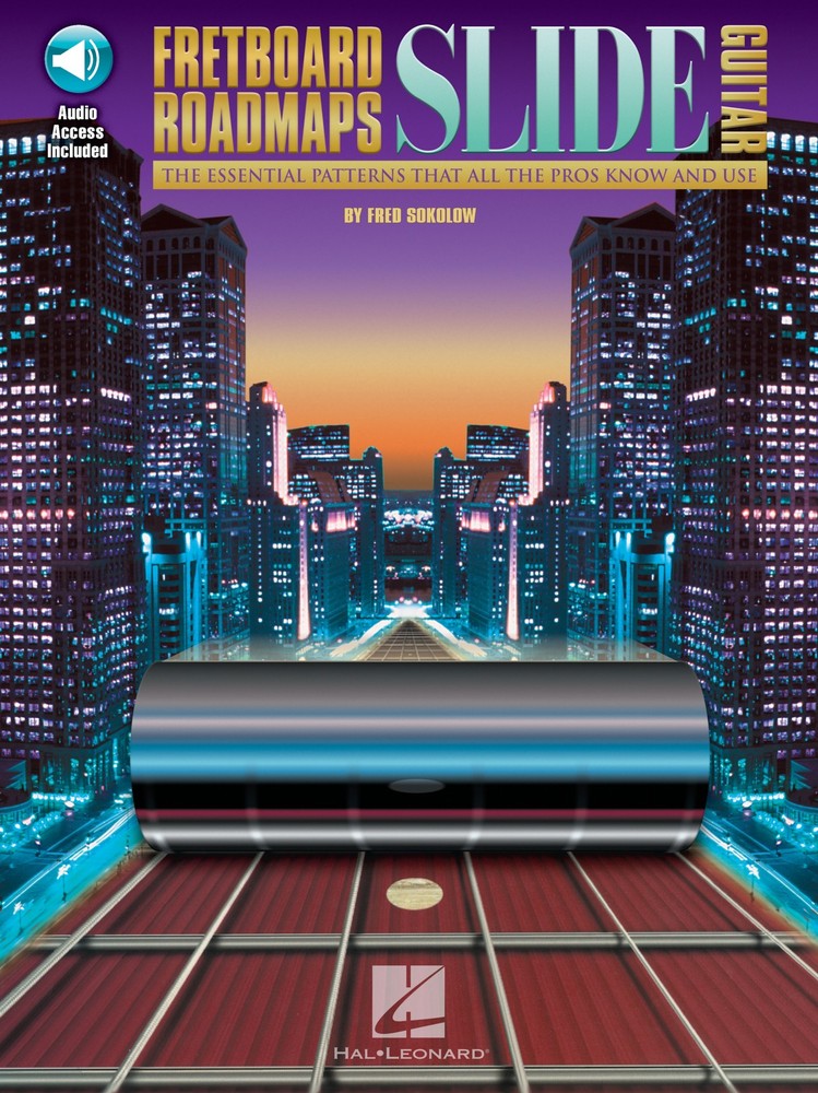 Fretboard Roadmaps Slide Guitar Patterns Learn to Play Lessons Tab Book & Audio