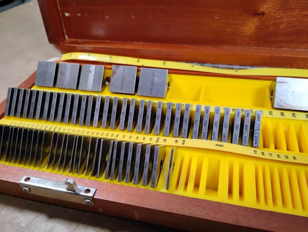 DoAll Gage Block Set - 106 Pieces