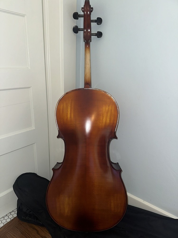 Cello 4/4 Florence IV, with Bow, Case, And Strap (C String Loose)