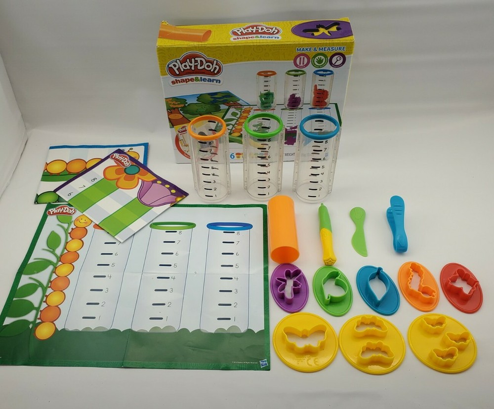 Play-Doh Shape and Learn Make and Measure - NO DOUGH INCLUDED